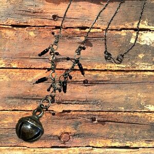 BELL Boho Talisman OOAK necklace by Susan Ray, jewelry designer and author